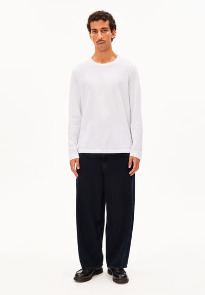 JAAMES LONGSLEEVE | white by ARMEDANGELS