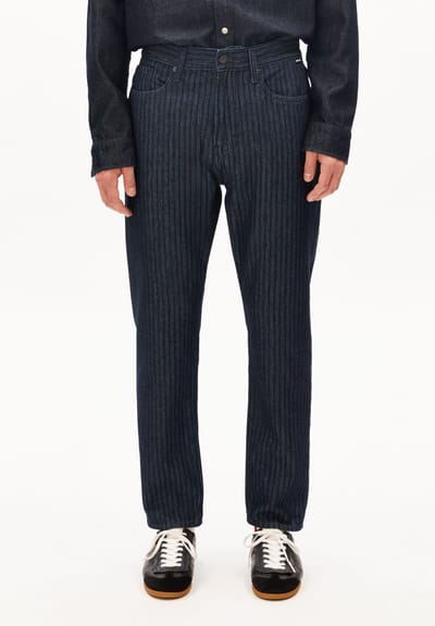 HERRINGBONE TAPERED JEAN | rinse by ARMEDANGELS