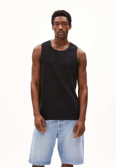 HEAVY WEIGHT TANK TOP| black by ARMEDANGELS