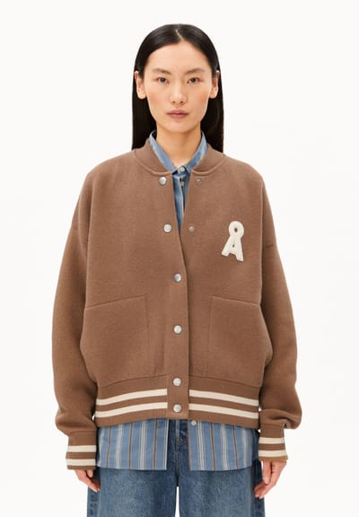 ICONIC Å BOMBER JACKET | amberwood-golden hay by ARMEDANGELS