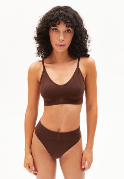 BRALAA SEAMAALA BRALETTE | ebony by ARMEDANGELS