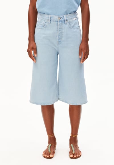 CITY DENIM HIGH WAIST SHORT | barrea by ARMEDANGELS