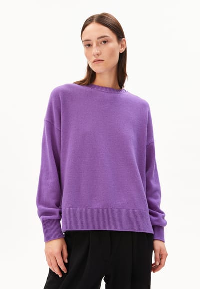 KAARALI KNIT SWEATER | orchid by ARMEDANGELS