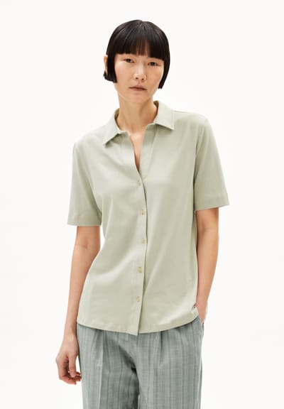 NALITAA BLOUSE| seagreen by ARMEDANGELS