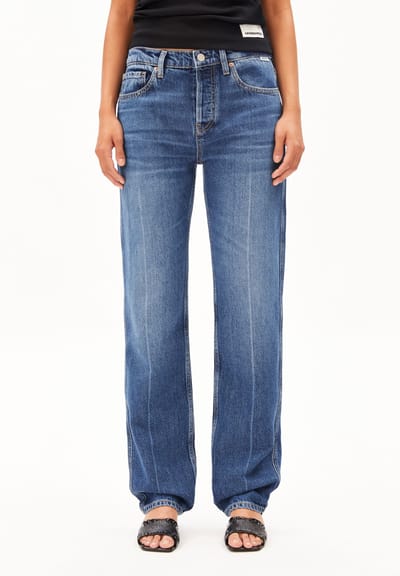 AAVELINE MID WAIST STRAIGHT JEAN | fade by ARMEDANGELS
