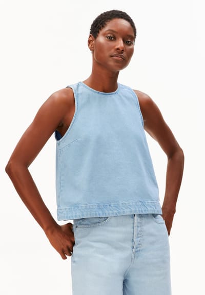 SL DENIM TOP | barrea by ARMEDANGELS