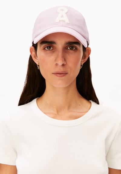 ICONIC Å CAP | pink mist-broken white by ARMEDANGELS