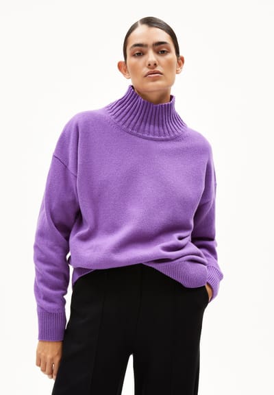 KAARLIN KNIT SWEATER | orchid by ARMEDANGELS