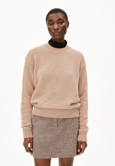 BALBAA PREMIUM KNIT SWEATER | true camel by ARMEDANGELS