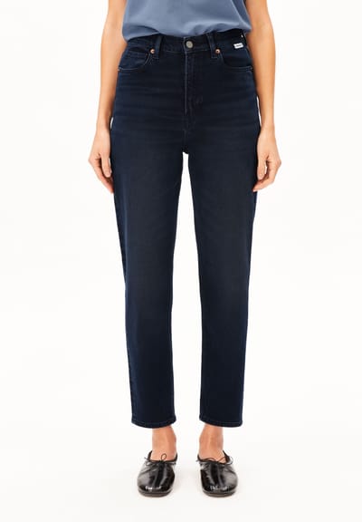MAIRAA HIGH WAIST MOM JEAN | deepwater by ARMEDANGELS