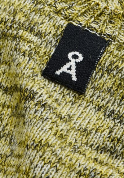 MOULINÉ BRUSHED KNIT PULLOVER | oatmilk by ARMEDANGELS