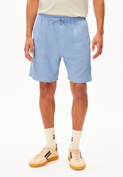 COTTON LINO SHORT | wedgwood by ARMEDANGELS