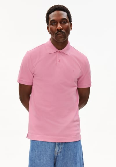 MAARIO POLOSHIRT | washed berry by ARMEDANGELS
