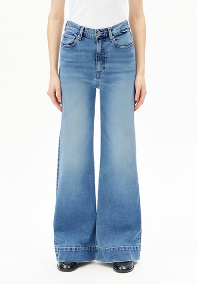 MURLIAA HIGH WAIST WIDE JEANS | lighten by ARMEDANGELS
