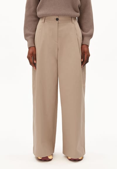WIDE CHINO TWILL PANT | true camel by ARMEDANGELS