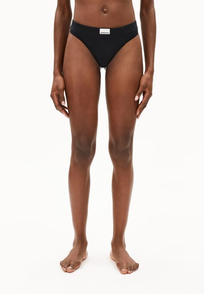 FAARA RIB THONG | black by ARMEDANGELS