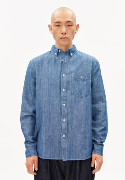 CHAMBRE LINO LONGSLEEVE SHIRT | esla by ARMEDANGELS