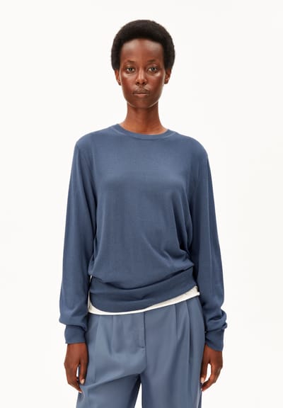 FINE KNIT SWEATER | dusty moon by ARMEDANGELS