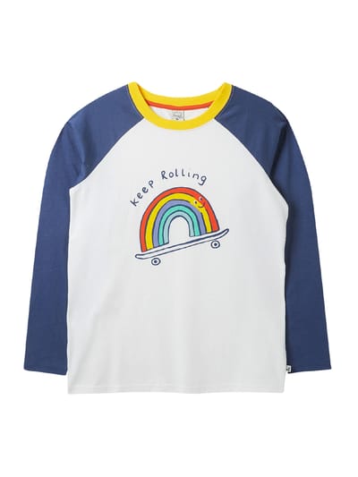 Grown Ups Eden Raglan Top  by Frugi