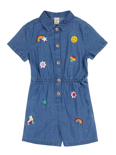 Imogen Denim Jumpsuit by Frugi