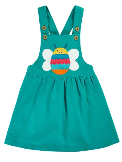 Enya Pinafore Dress by Frugi