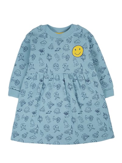 Easy On Waffle Dress by Frugi