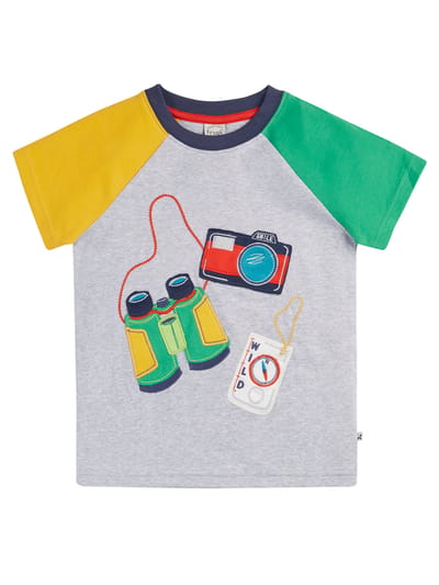 Renny Raglan T-Shirt by Frugi