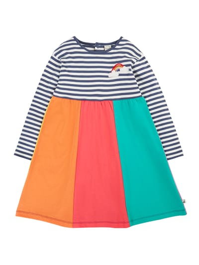 Amelia Rainbow Dress by Frugi