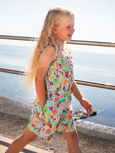 Laurel Playsuit by Frugi