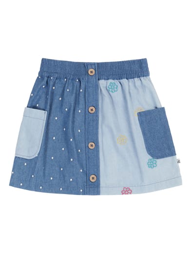 Hotchpotch Denim Skirt by Frugi