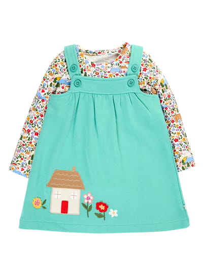 Pippa Pinafore Outfit by Frugi