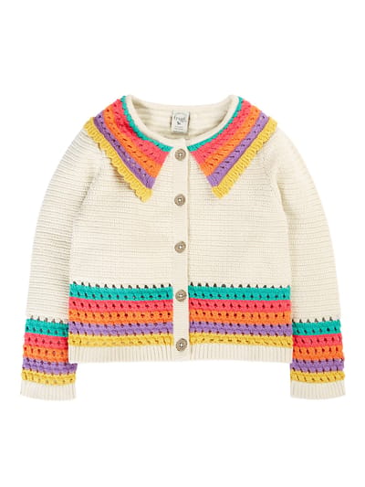 Aurora Collar Cardigan by Frugi