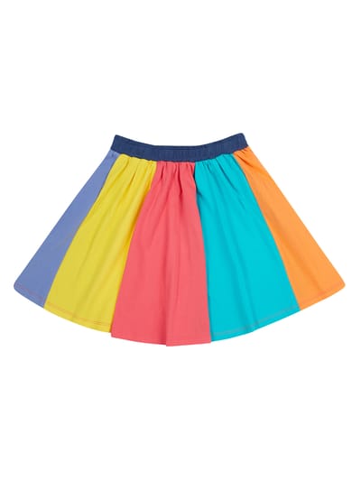 Rainbow Jersey Skirt by Frugi