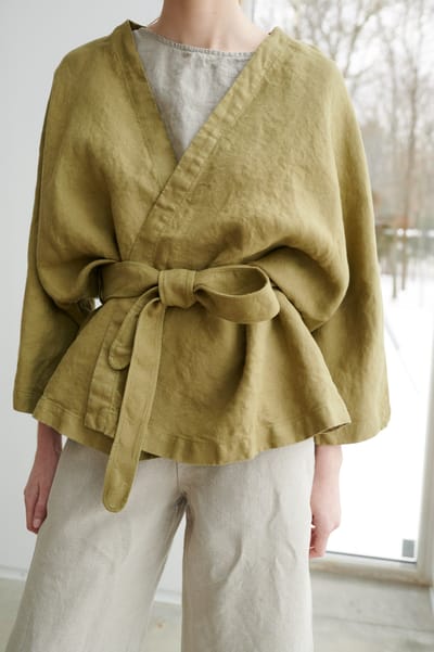 Rene Linen Jacket by LinenFox