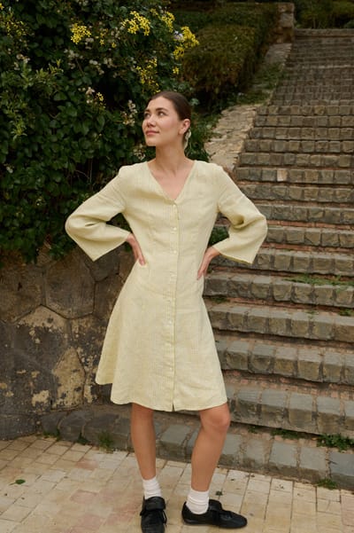 Sierra Linen Dress by LinenFox