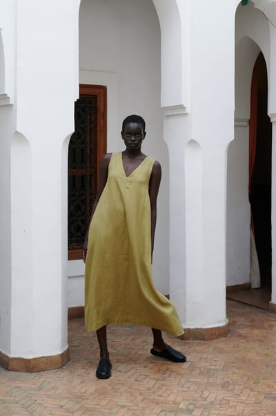 Rue Linen Dress by LinenFox