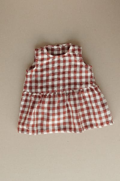 Airi Linen Baby Dress by LinenFox