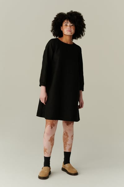 Marie Heavy Linen Dress by LinenFox