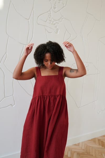 Summer Linen Dress by LinenFox