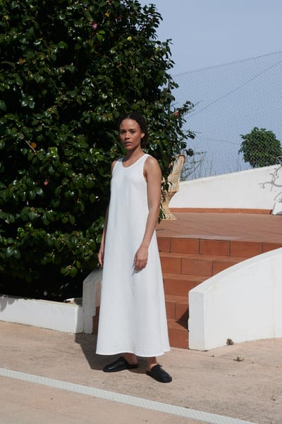 Alba Linen Dress by LinenFox
