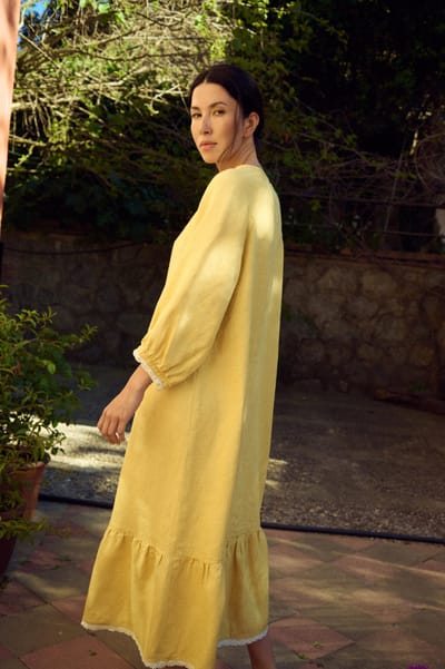 Linen Summer Dress – Sally by LinenFox