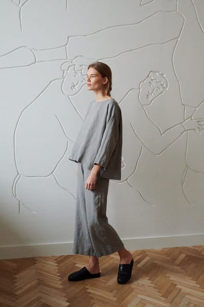Ocean Linen Trousers by LinenFox