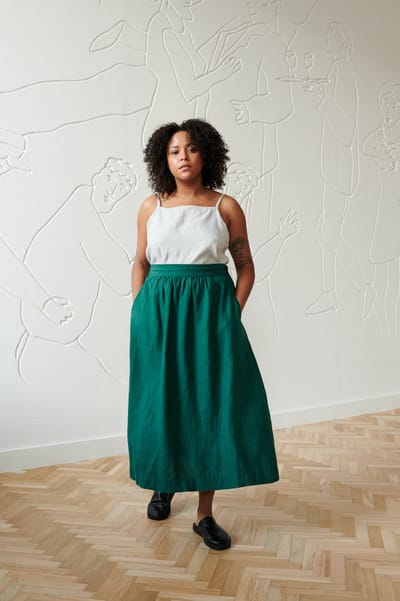 Lina Linen Skirt by LinenFox