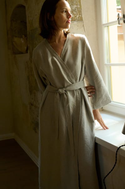 Agnes Heavy Linen Dress by LinenFox