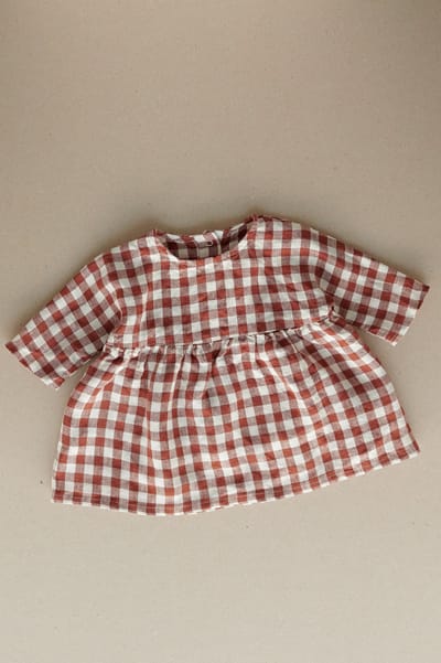 Gabi Linen Baby Dress by LinenFox