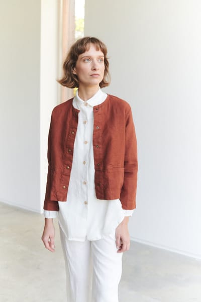 Francis Heavy Linen Jacket by LinenFox