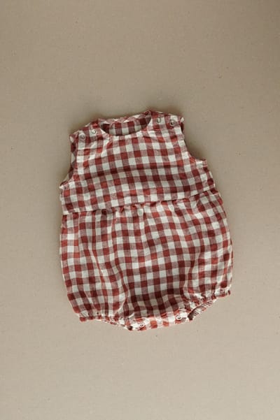 Juno Linen Baby Romper by LinenFox