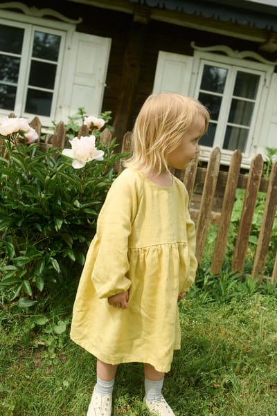 Flowing Linen Dress by LinenFox