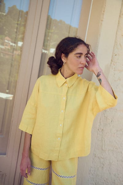 Oversized Linen Shirt – Beka by LinenFox