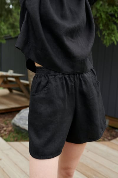 Jeri Linen Shorts by LinenFox